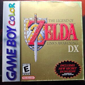Legend of Zelda: Link's Awakening DX (Game Boy Color, 1998) CIB Complete